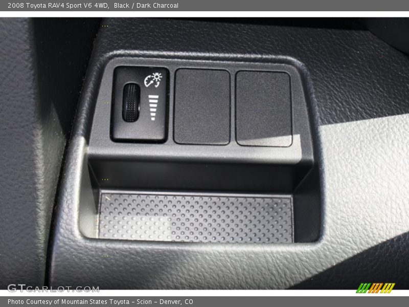 Black / Dark Charcoal 2008 Toyota RAV4 Sport V6 4WD