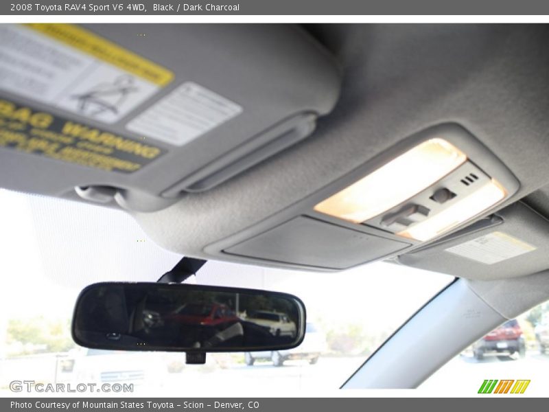 Black / Dark Charcoal 2008 Toyota RAV4 Sport V6 4WD
