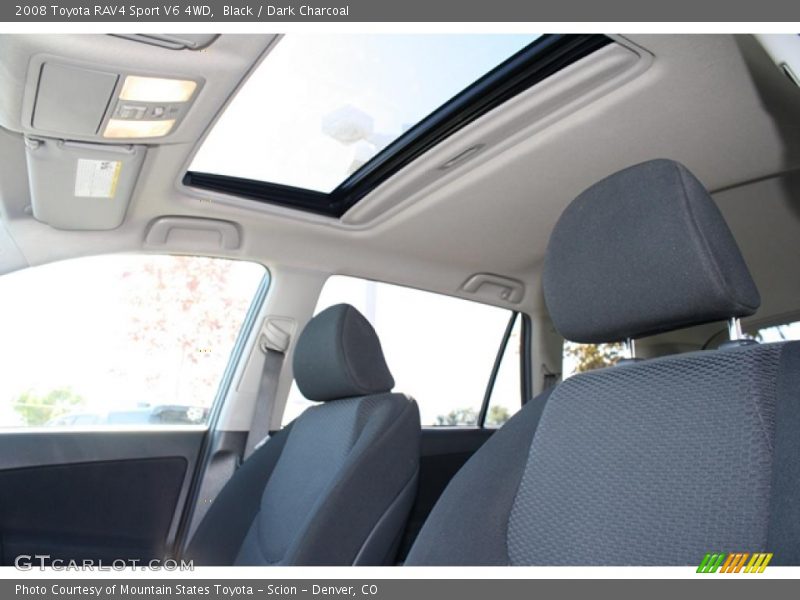 Black / Dark Charcoal 2008 Toyota RAV4 Sport V6 4WD