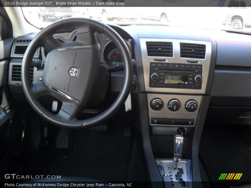 Bright Silver Metallic / Dark Slate Gray 2010 Dodge Avenger R/T