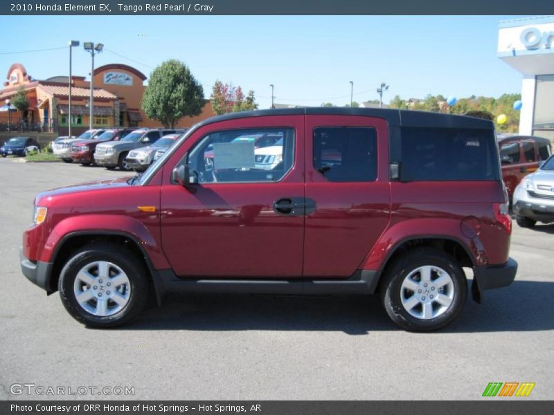 Tango Red Pearl / Gray 2010 Honda Element EX