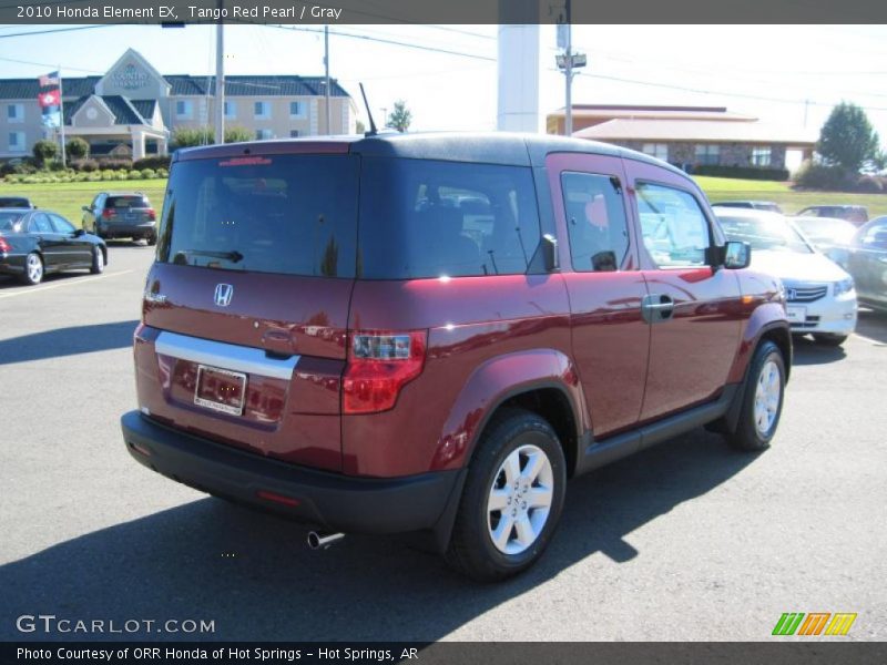 Tango Red Pearl / Gray 2010 Honda Element EX