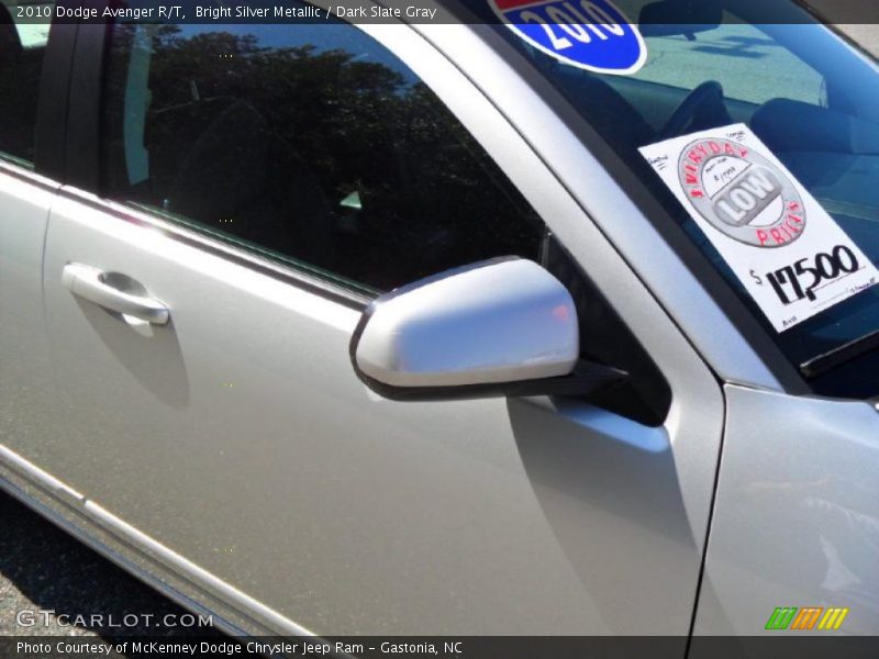 Bright Silver Metallic / Dark Slate Gray 2010 Dodge Avenger R/T