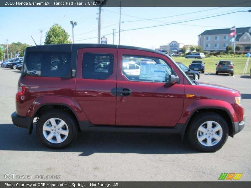Tango Red Pearl / Gray 2010 Honda Element EX