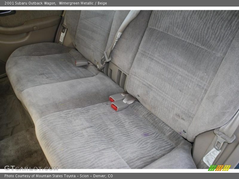 Wintergreen Metallic / Beige 2001 Subaru Outback Wagon
