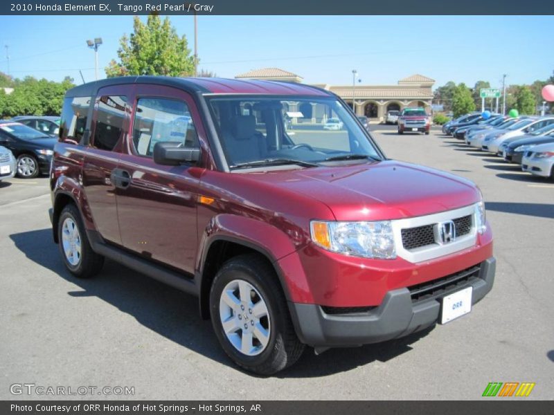Tango Red Pearl / Gray 2010 Honda Element EX