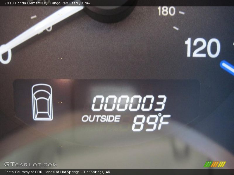 Tango Red Pearl / Gray 2010 Honda Element EX