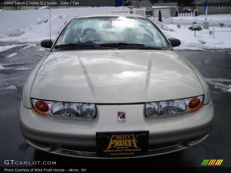 Gold / Tan 2000 Saturn S Series SL1 Sedan