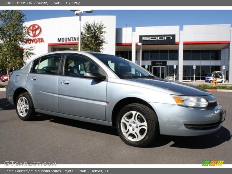 Silver Blue / Gray 2003 Saturn ION 2 Sedan