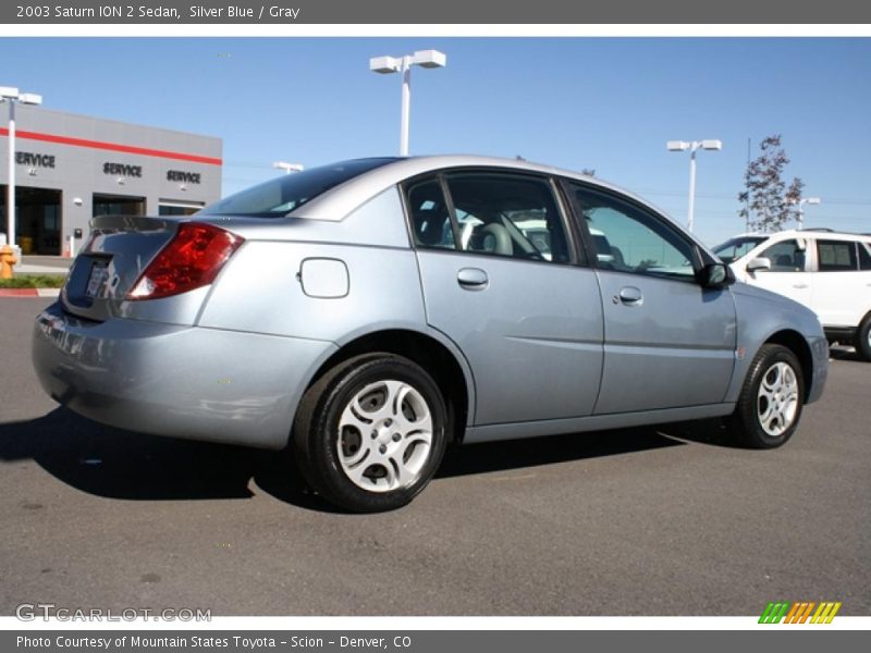 Silver Blue / Gray 2003 Saturn ION 2 Sedan