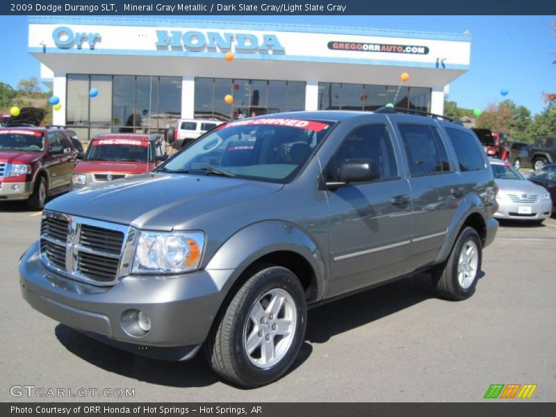 Mineral Gray Metallic / Dark Slate Gray/Light Slate Gray 2009 Dodge Durango SLT