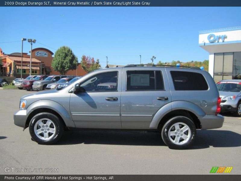 Mineral Gray Metallic / Dark Slate Gray/Light Slate Gray 2009 Dodge Durango SLT