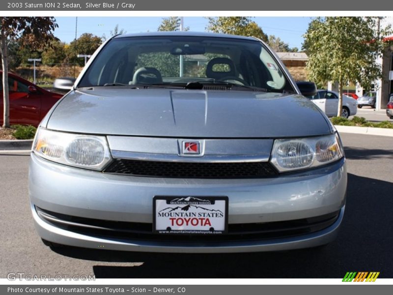 Silver Blue / Gray 2003 Saturn ION 2 Sedan