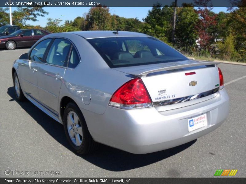 Silver Ice Metallic / Ebony 2010 Chevrolet Impala LT