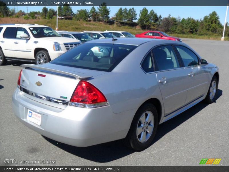 Silver Ice Metallic / Ebony 2010 Chevrolet Impala LT