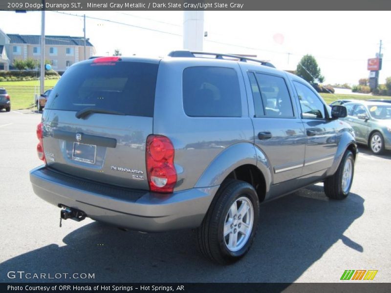 Mineral Gray Metallic / Dark Slate Gray/Light Slate Gray 2009 Dodge Durango SLT