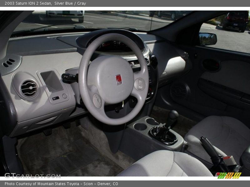 Silver Blue / Gray 2003 Saturn ION 2 Sedan