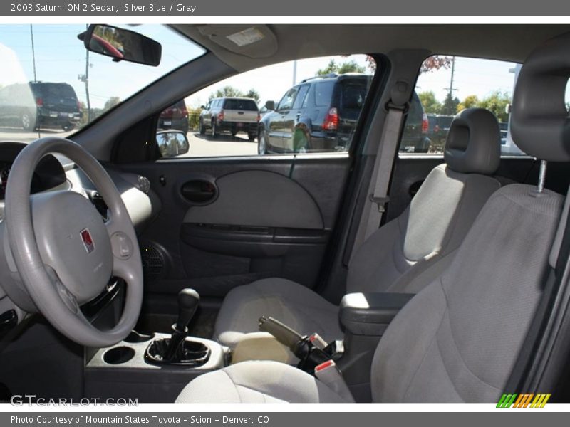 Silver Blue / Gray 2003 Saturn ION 2 Sedan
