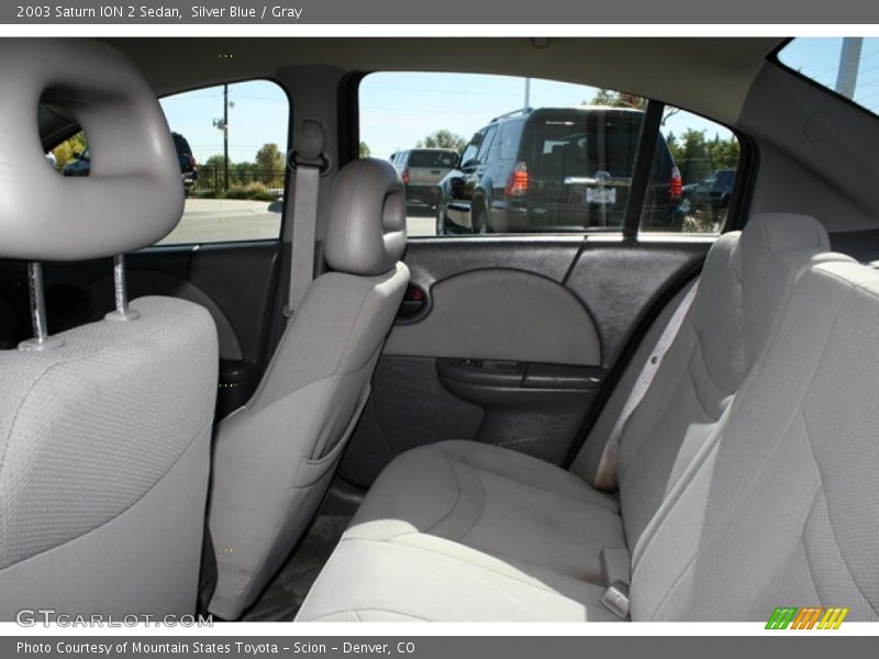 Silver Blue / Gray 2003 Saturn ION 2 Sedan