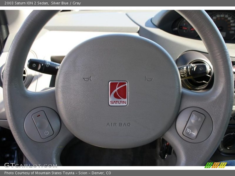 Silver Blue / Gray 2003 Saturn ION 2 Sedan