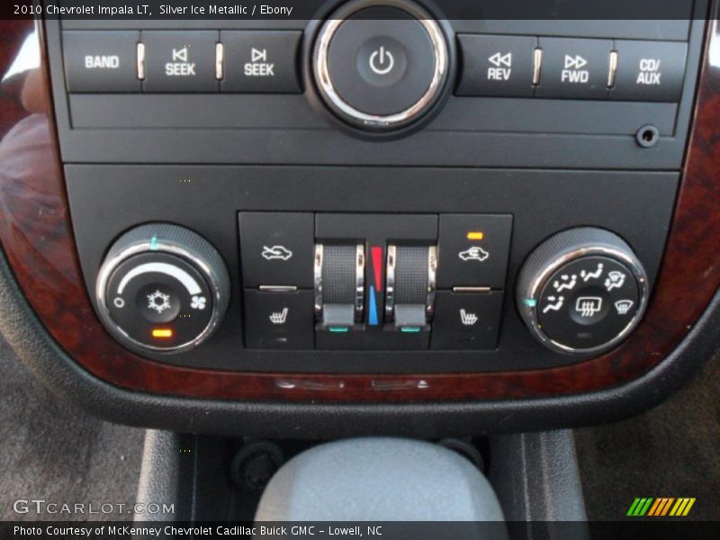 Silver Ice Metallic / Ebony 2010 Chevrolet Impala LT