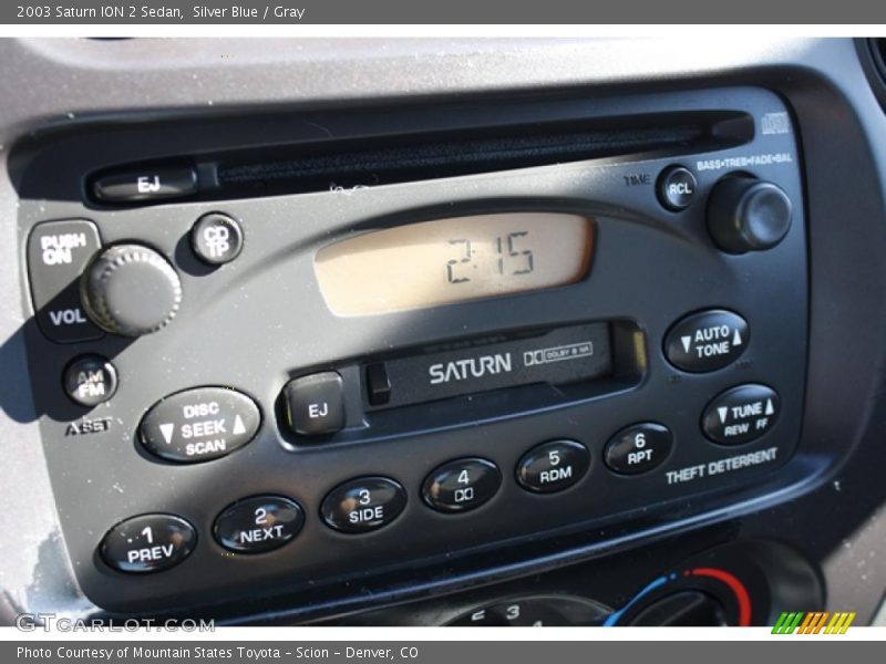 Silver Blue / Gray 2003 Saturn ION 2 Sedan