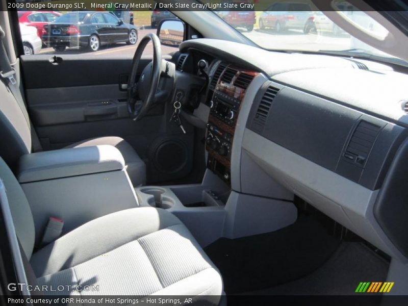 Mineral Gray Metallic / Dark Slate Gray/Light Slate Gray 2009 Dodge Durango SLT
