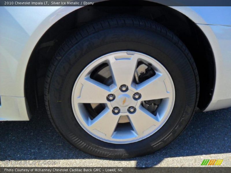 Silver Ice Metallic / Ebony 2010 Chevrolet Impala LT