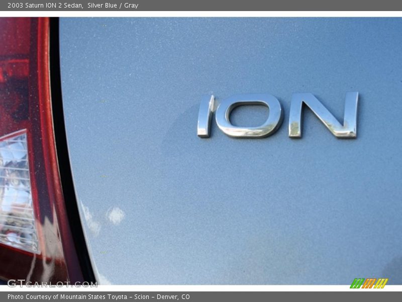 Silver Blue / Gray 2003 Saturn ION 2 Sedan