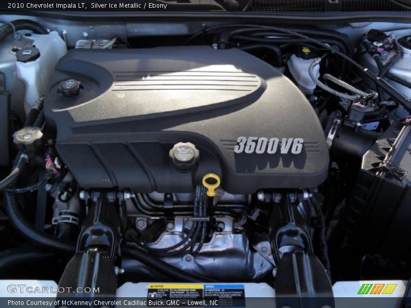 Silver Ice Metallic / Ebony 2010 Chevrolet Impala LT