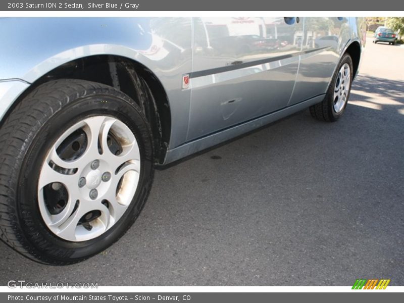 Silver Blue / Gray 2003 Saturn ION 2 Sedan