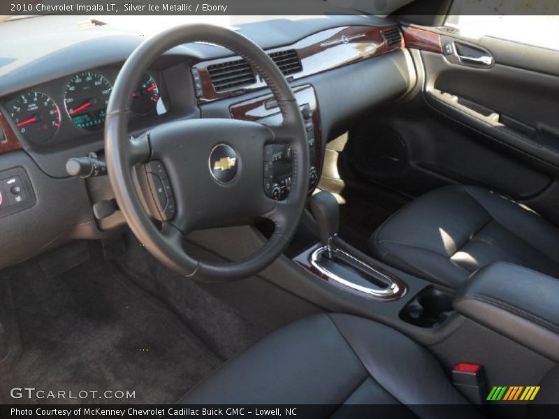 Silver Ice Metallic / Ebony 2010 Chevrolet Impala LT
