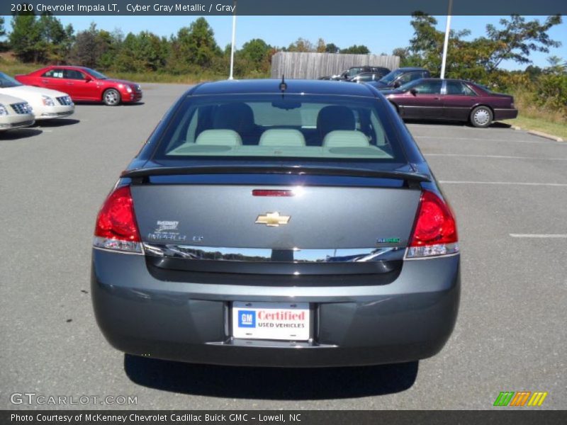 Cyber Gray Metallic / Gray 2010 Chevrolet Impala LT