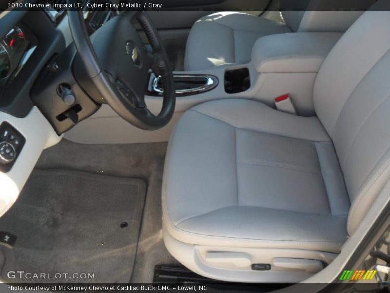Cyber Gray Metallic / Gray 2010 Chevrolet Impala LT