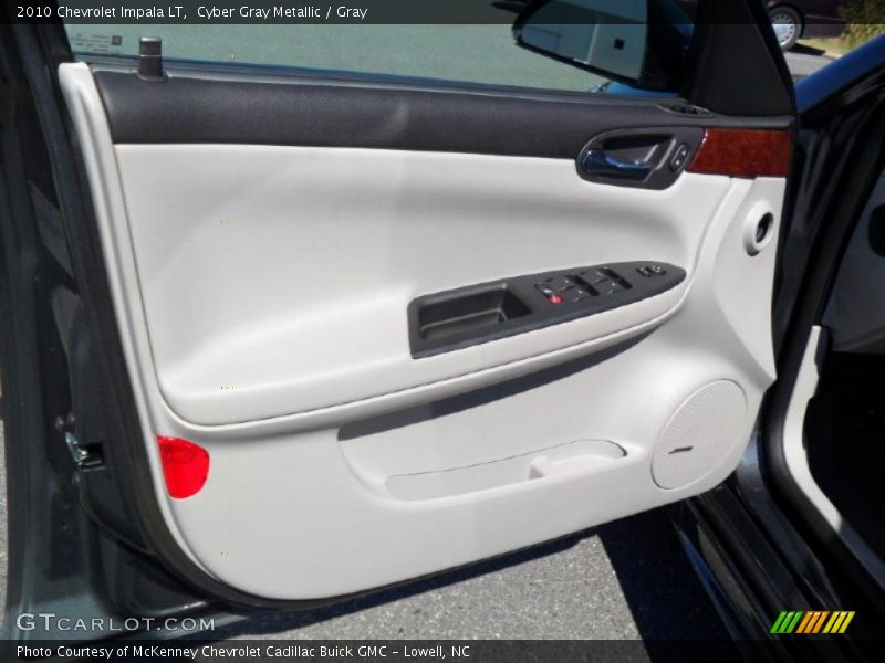Cyber Gray Metallic / Gray 2010 Chevrolet Impala LT