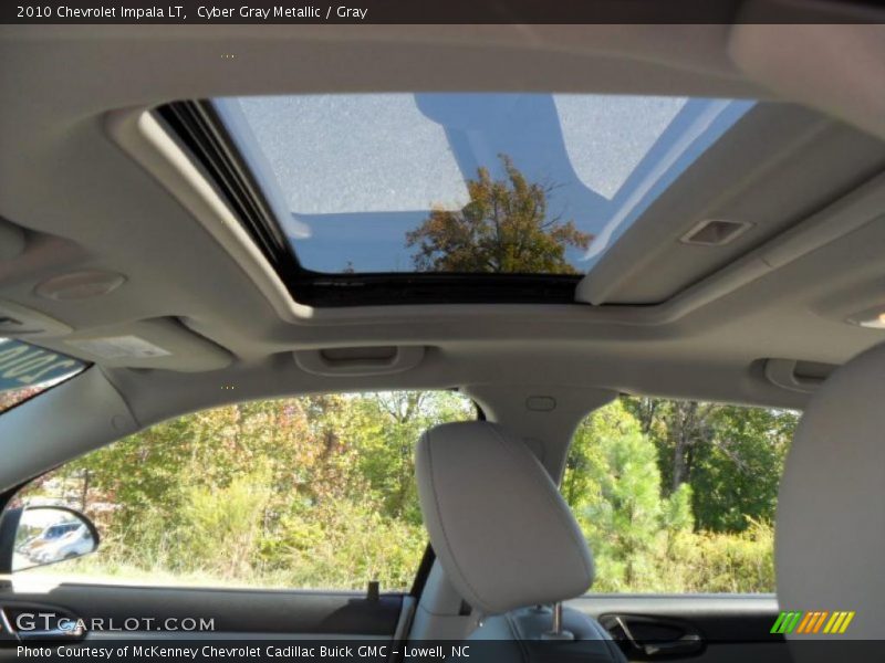 Cyber Gray Metallic / Gray 2010 Chevrolet Impala LT