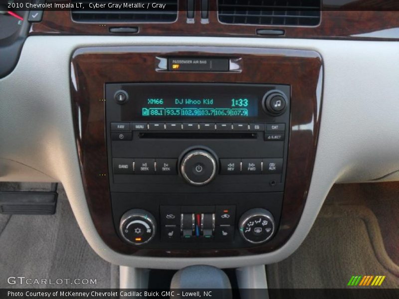 Cyber Gray Metallic / Gray 2010 Chevrolet Impala LT