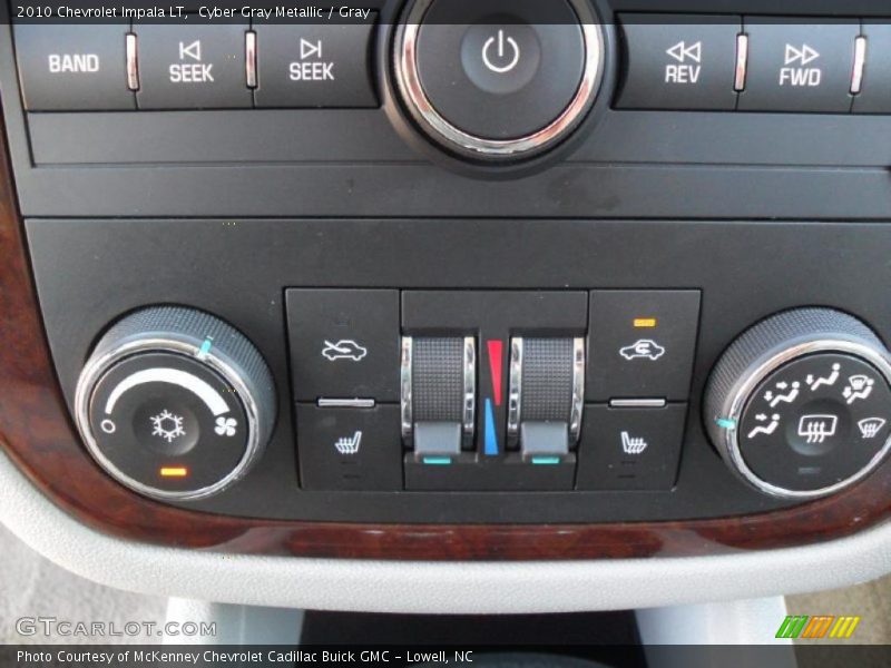 Cyber Gray Metallic / Gray 2010 Chevrolet Impala LT