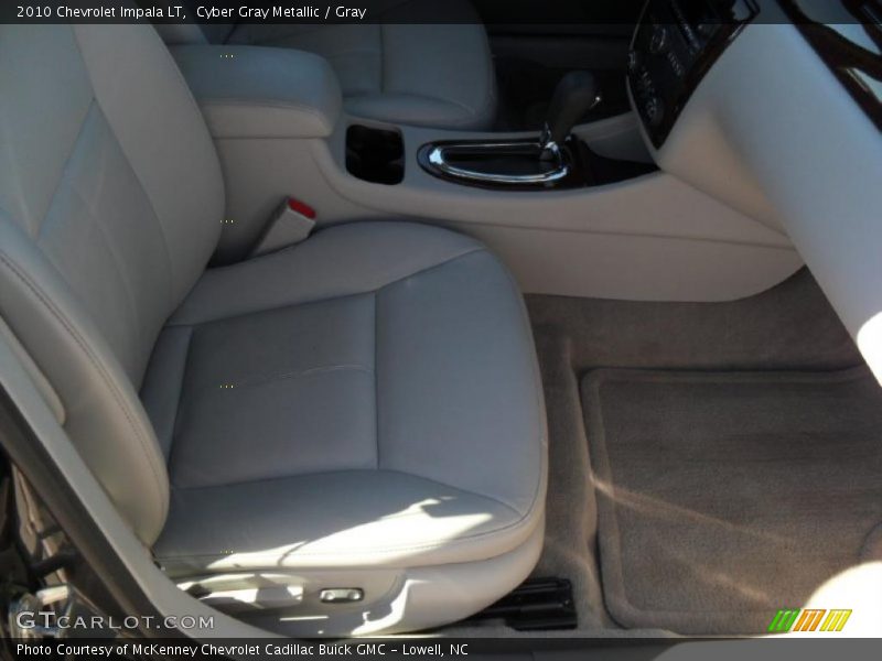 Cyber Gray Metallic / Gray 2010 Chevrolet Impala LT