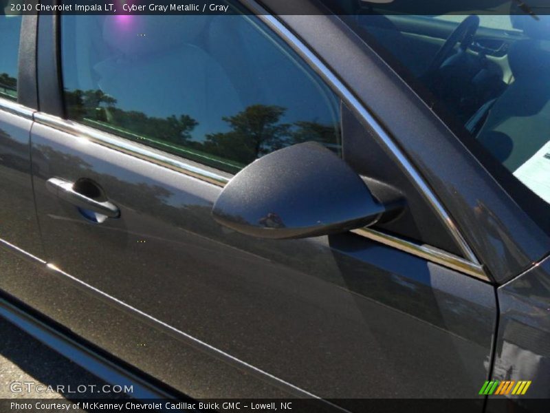 Cyber Gray Metallic / Gray 2010 Chevrolet Impala LT
