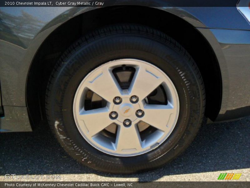 Cyber Gray Metallic / Gray 2010 Chevrolet Impala LT
