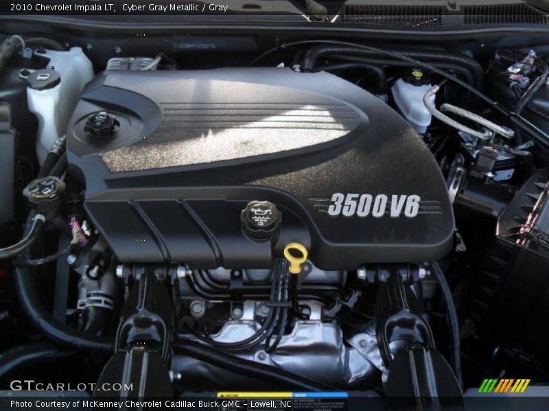 Cyber Gray Metallic / Gray 2010 Chevrolet Impala LT