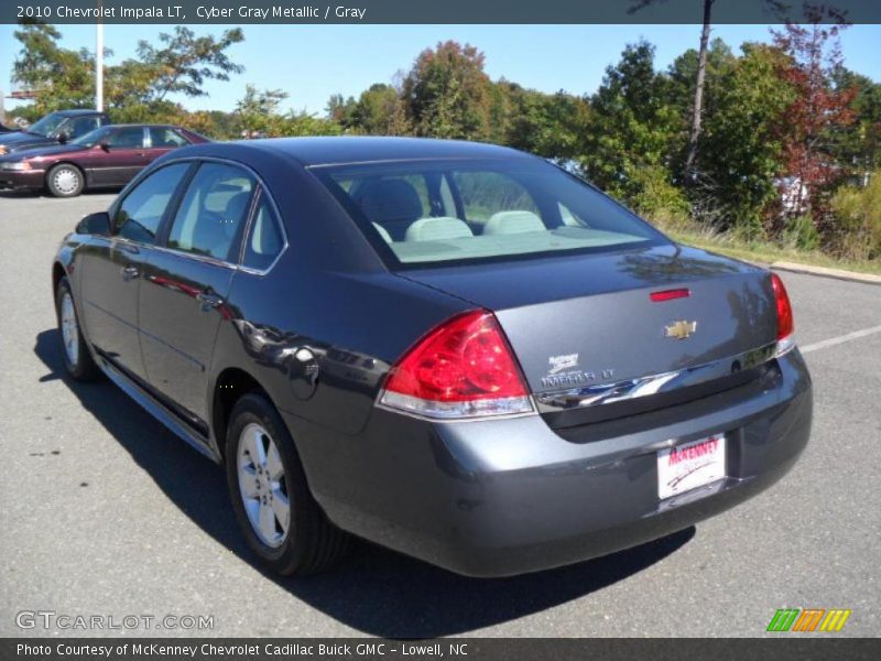 Cyber Gray Metallic / Gray 2010 Chevrolet Impala LT