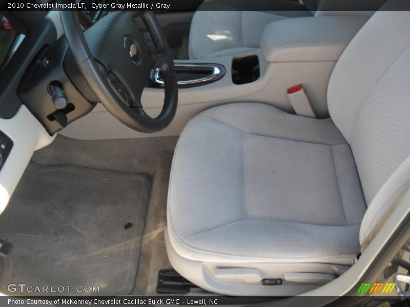 Cyber Gray Metallic / Gray 2010 Chevrolet Impala LT
