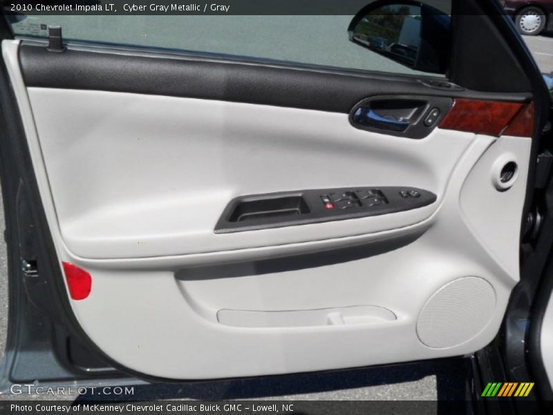 Cyber Gray Metallic / Gray 2010 Chevrolet Impala LT