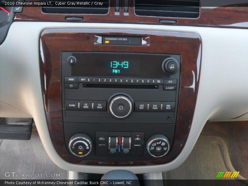 Cyber Gray Metallic / Gray 2010 Chevrolet Impala LT