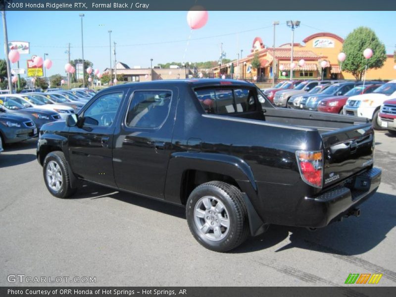 Formal Black / Gray 2008 Honda Ridgeline RTX