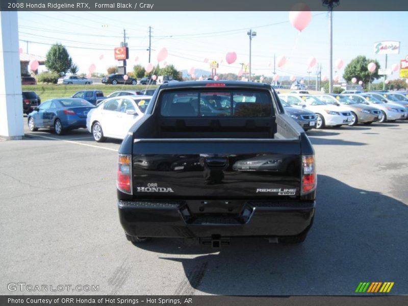Formal Black / Gray 2008 Honda Ridgeline RTX