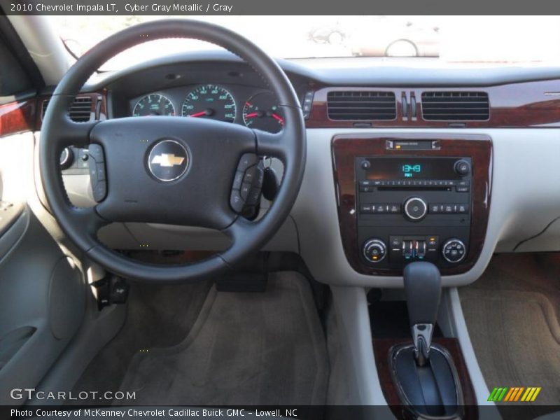Cyber Gray Metallic / Gray 2010 Chevrolet Impala LT