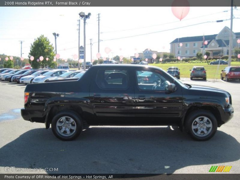 Formal Black / Gray 2008 Honda Ridgeline RTX